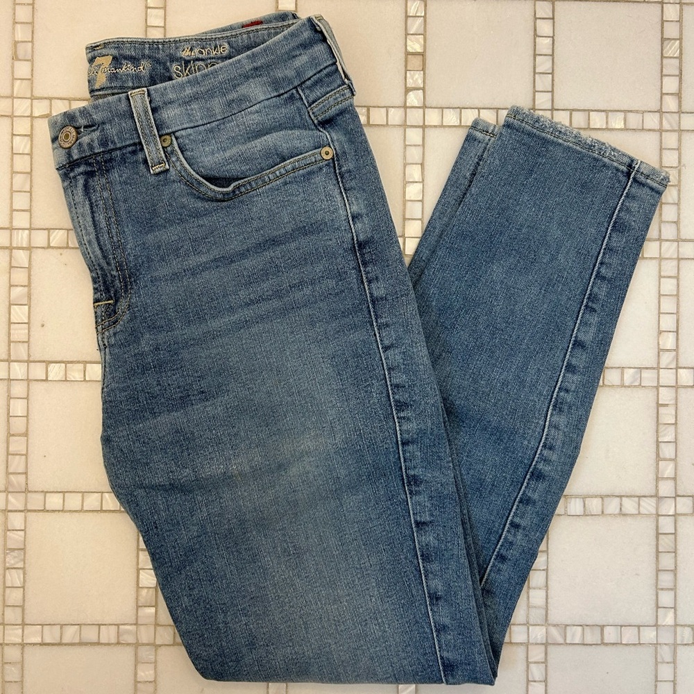 7 For All Mankind The Ankle Skinny Jeans
